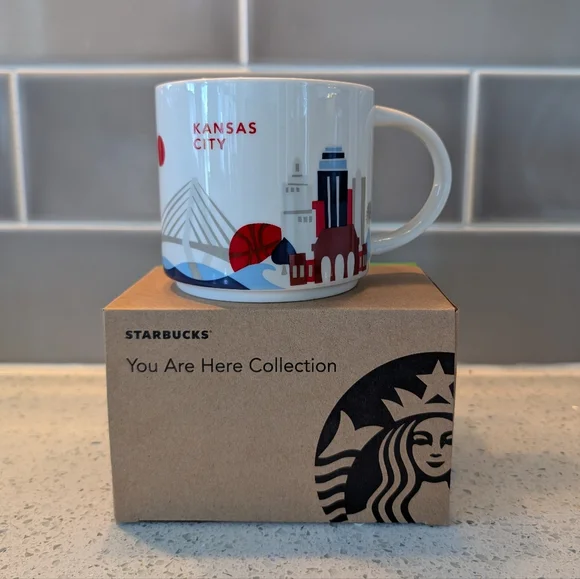 Starbucks You Are Here Kansas City Mug - Picture 1 of 8